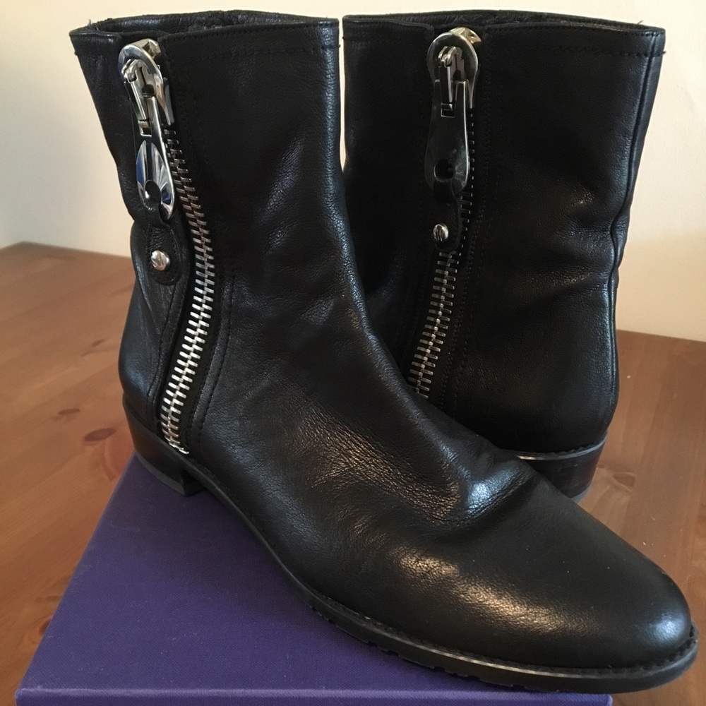 Stuart Weitzman Provence booties worn one time